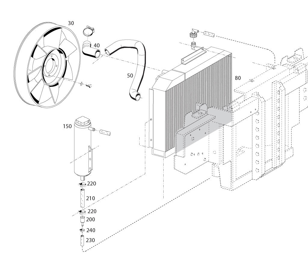 Holder C992 Cooling Fan