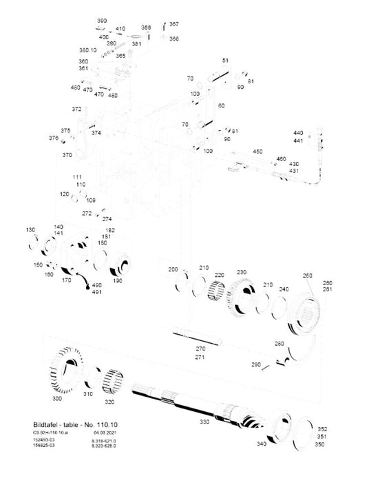 Gear Shift L and S Shifter Shaft for Holder C992
