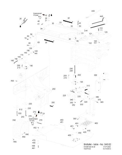 Cab Step Plate for Holder C992