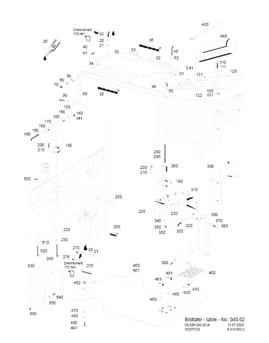 Cab Step Plate for Holder C992